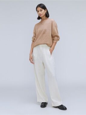 Everlane Cozy Stretch Wool Blend Pullover Sweater Size Small